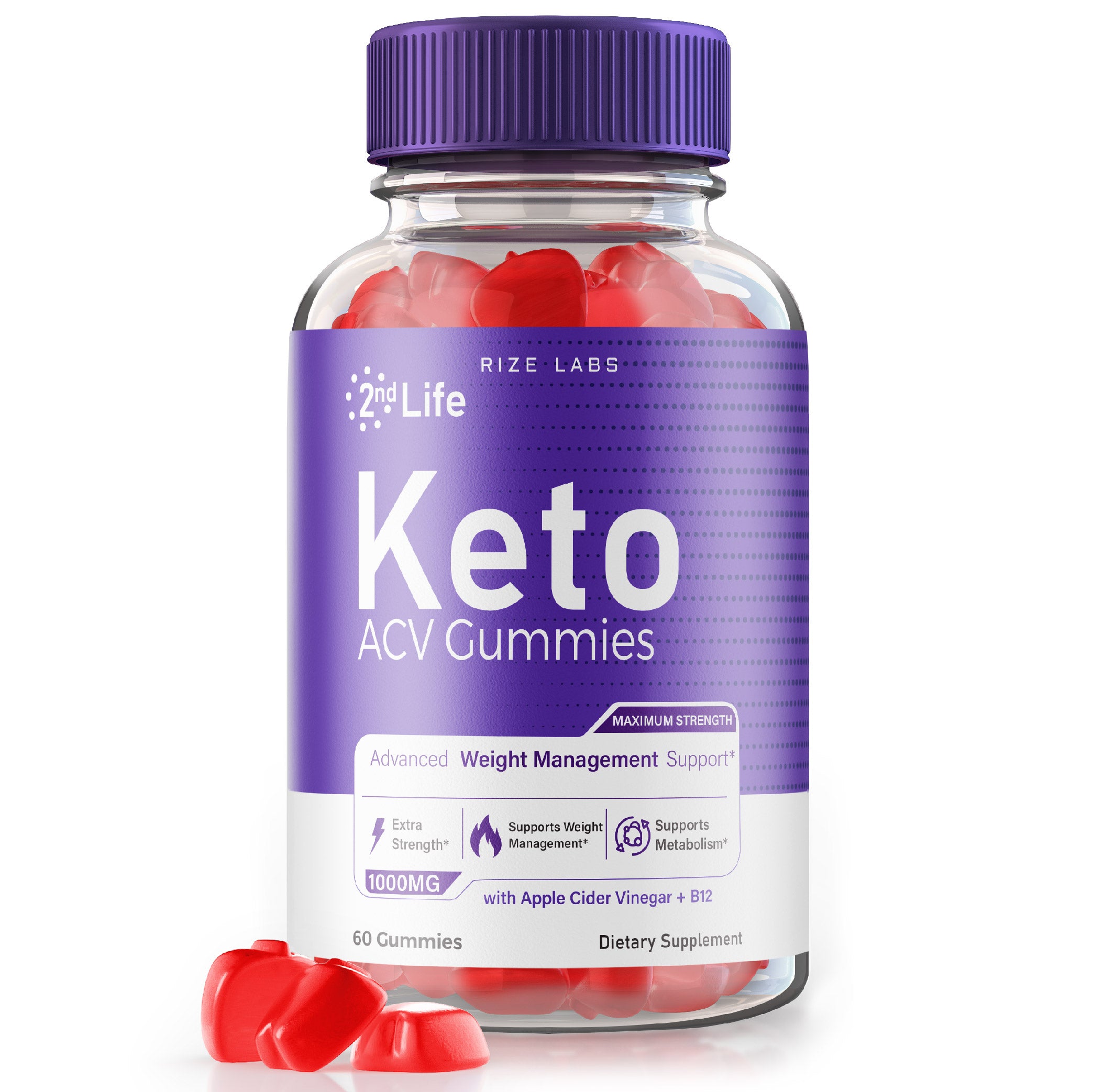 Rize Labs - 2nd Life Keto ACV Gummies