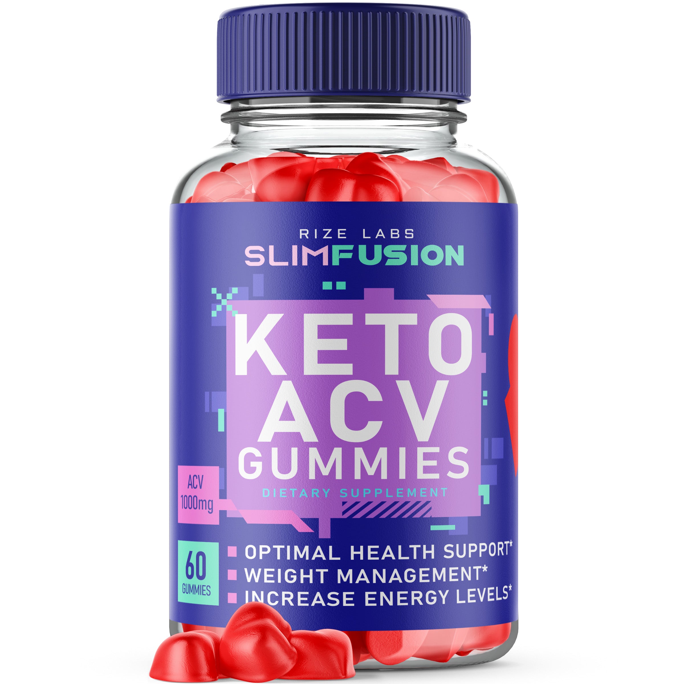 Rize Labs - SlimFusion Keto ACV Gummies