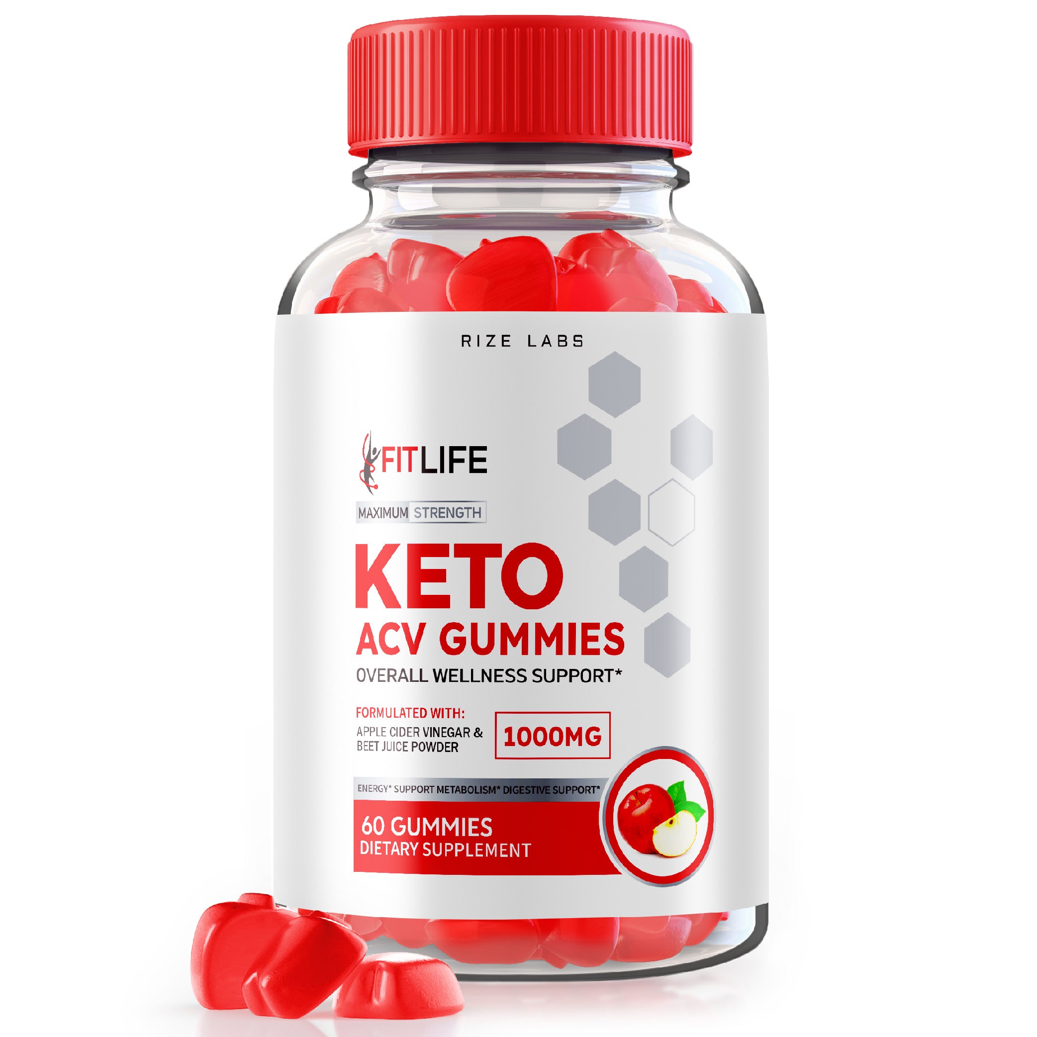 Rize Labs - FitLife Keto ACV Gummies