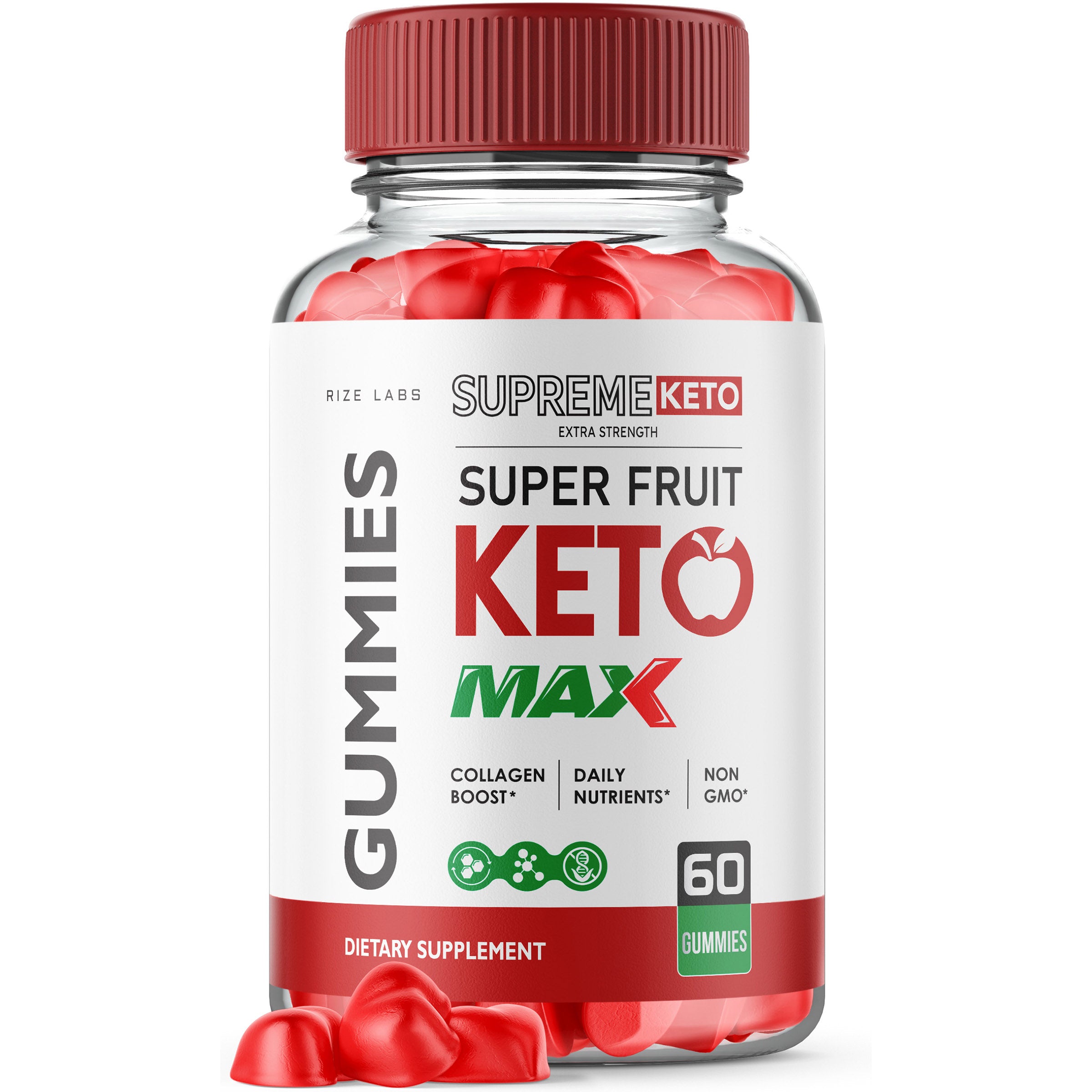 Rize Labs - Supreme Keto Super Fruit Keto Max Gummies