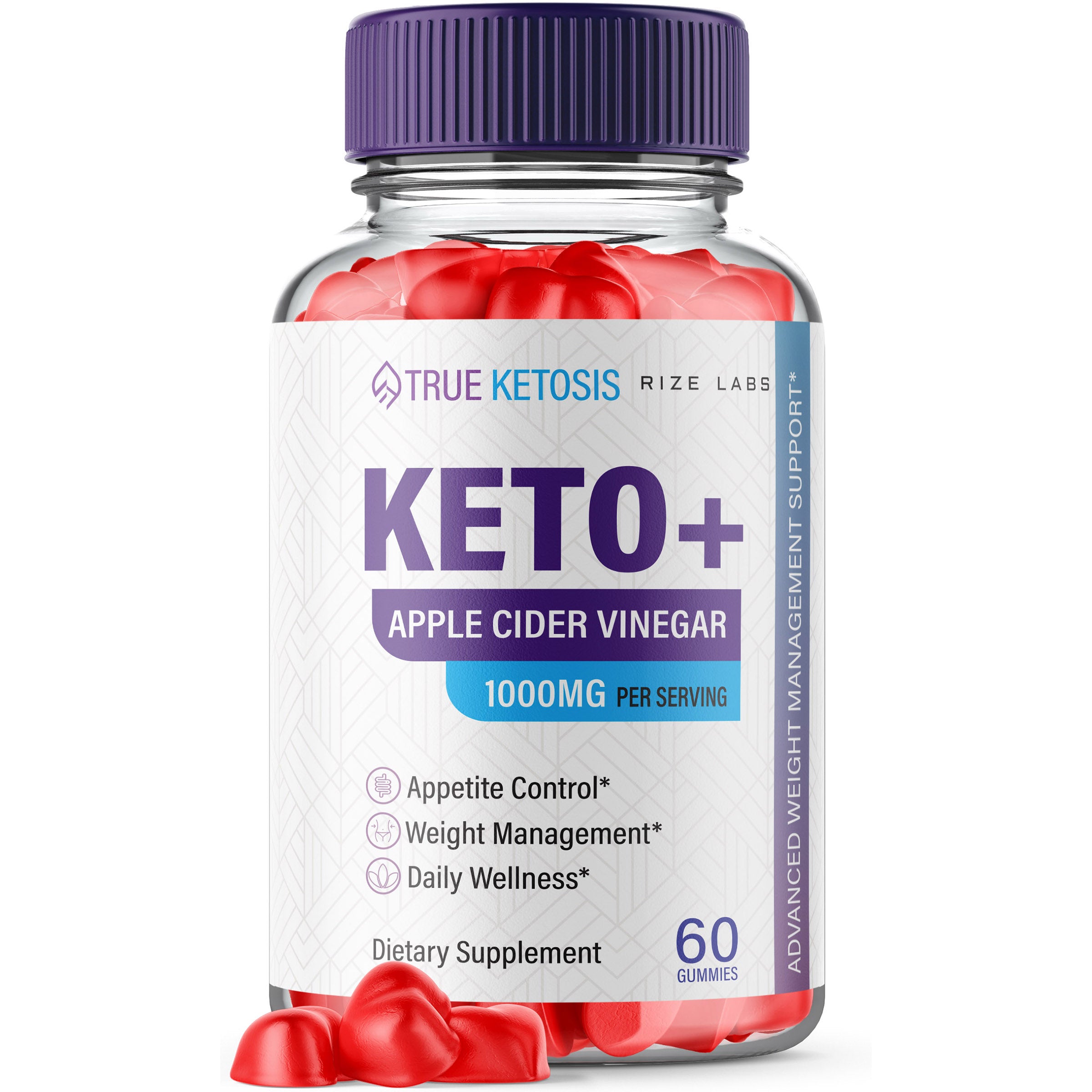 Rize Labs - True Ketosis Keto + ACV Gummies
