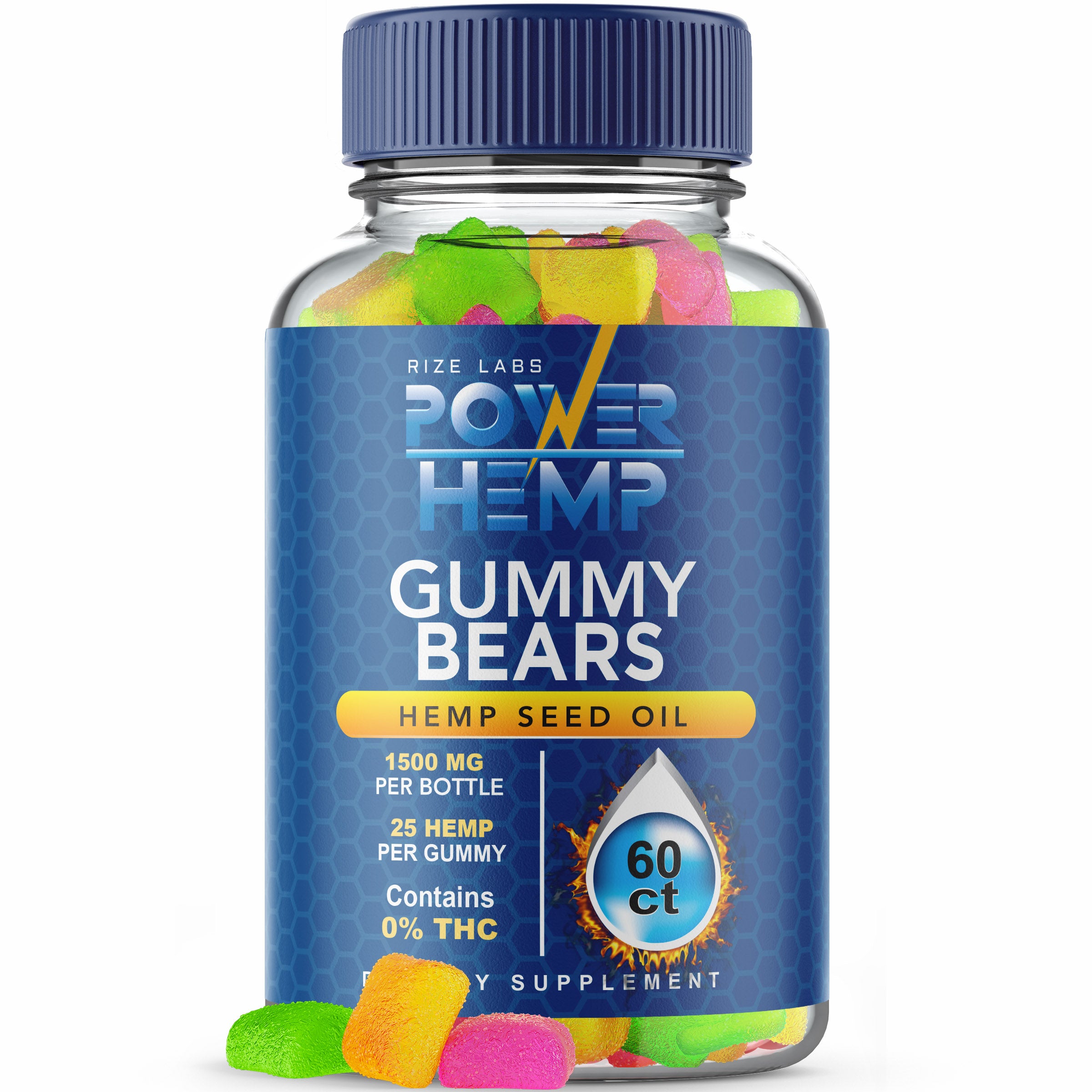 Rize Labs - Power Hemp Gummy Bears – Rizelabs